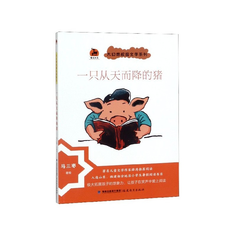 一只从天而降的猪·大幻想校园文学系列<鹿鸣童书馆>